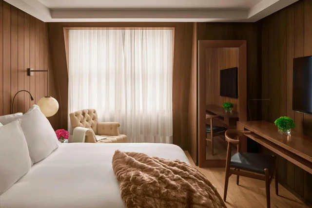 لوفت بسرير مزدوج بغرفتي نوم، Berners Hotel 3/10