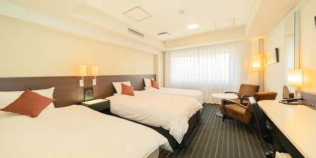 Basic, 3 Beds, Kanda Station Hotel 2/2