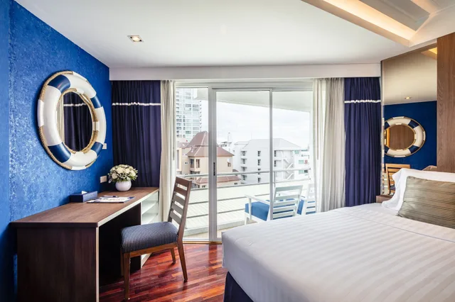 غرفة عائلية بسرير مزدوج وسرير فردي، The Cruise Hotel 10/10