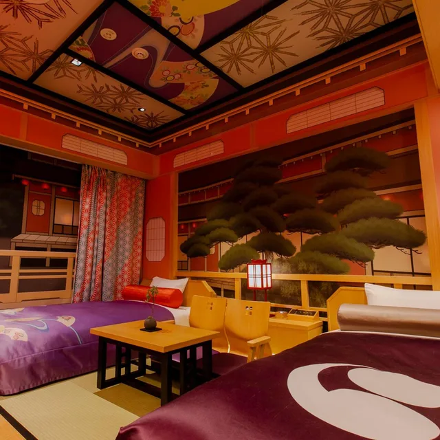 غرفة ديلوكس بسريرين منفصلين، Hotel Gracery Kyoto Sanjo 1/2