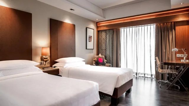 غرفة قياسية بسريرين منفصلين، HYATT AHMEDABAD 1/1