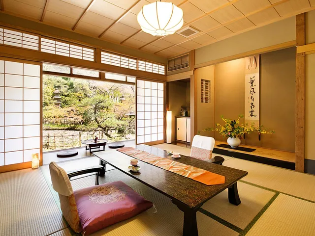 غرفة يابانية ثلاثية بحمام مشترك، Amami Onsen Nanten-En 2/2