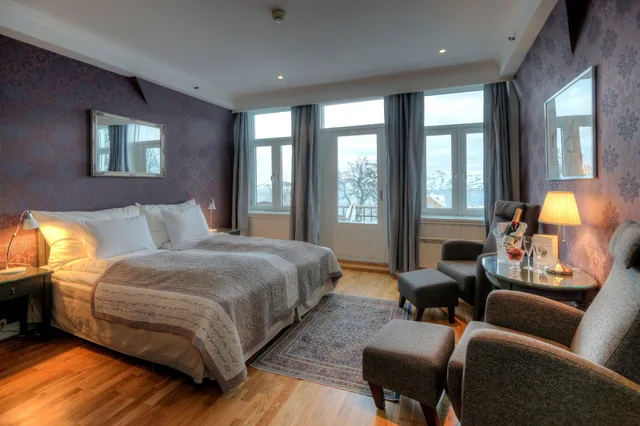 غرفة مزدوجة بإطلالة على البحر، Hotel Wassilioff 8/17