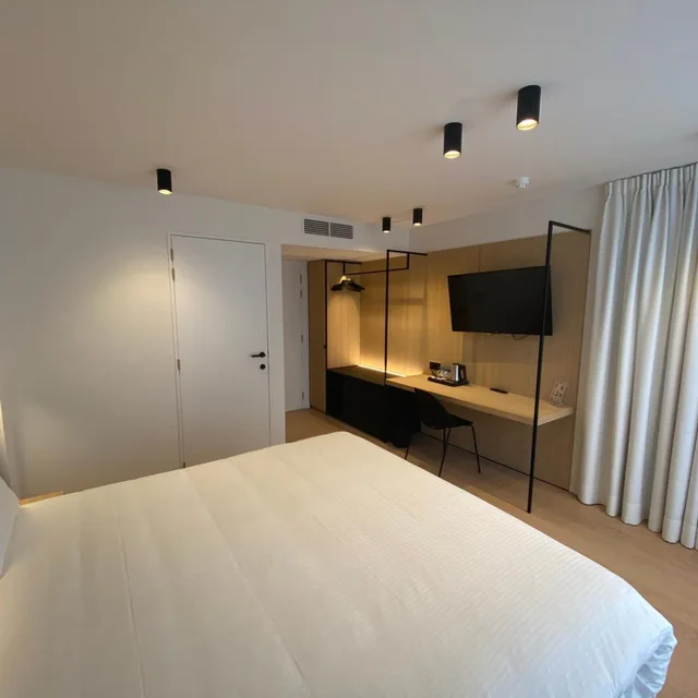 غرفة ديلوكس بسرير مزدوج بشرفة، Parkhotel Roeselare 4/6