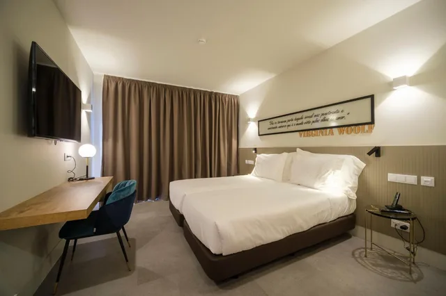 غرفة بسريرين منفصلين بشرفة، AZORES BOOK HOTEL 4/8