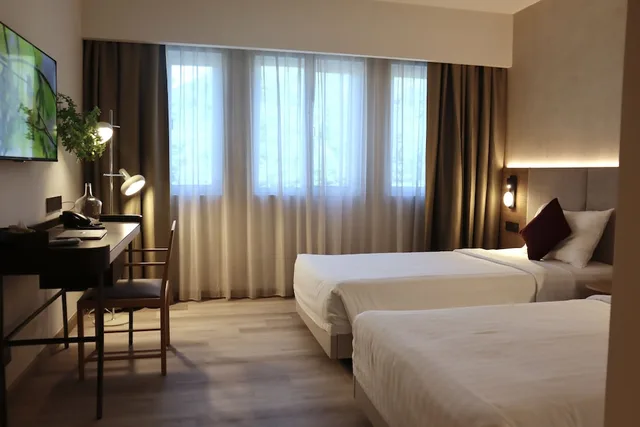 غرفة بريميير بسريرين منفصلين، Hotel Brunei 2/7