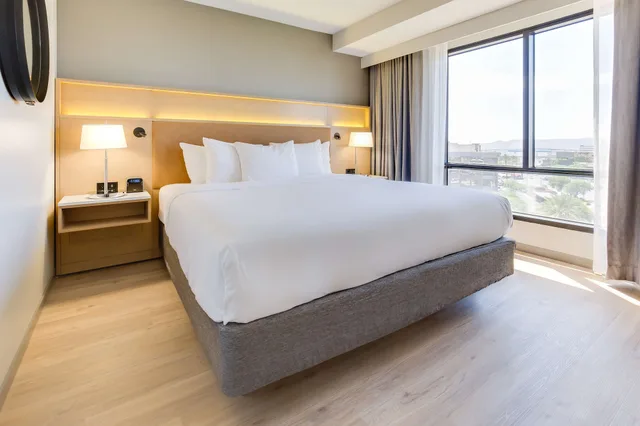 جناح بسرير كينج بشرفة بغرفة نوم واحدة، Radisson Hotel Seattle Airport 1/3