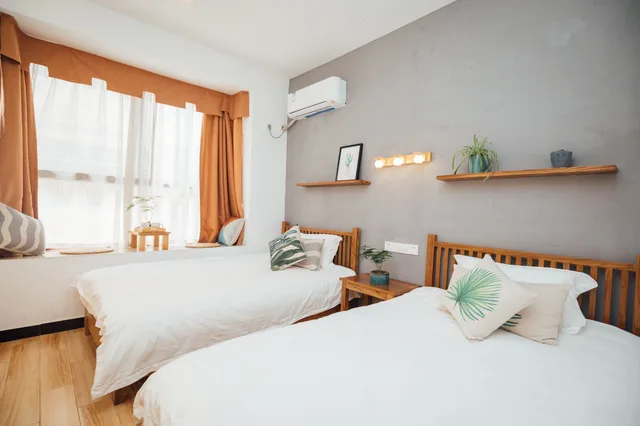 غرفة قياسية بسريرين منفصلين، Zhang Jiajie Zhijue Art Hotel 1/10