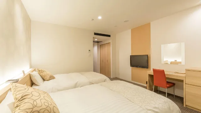 Western, Standard, Twin Beds, Mountain View, Night View، Centrale Hotel Kyotango 1/1