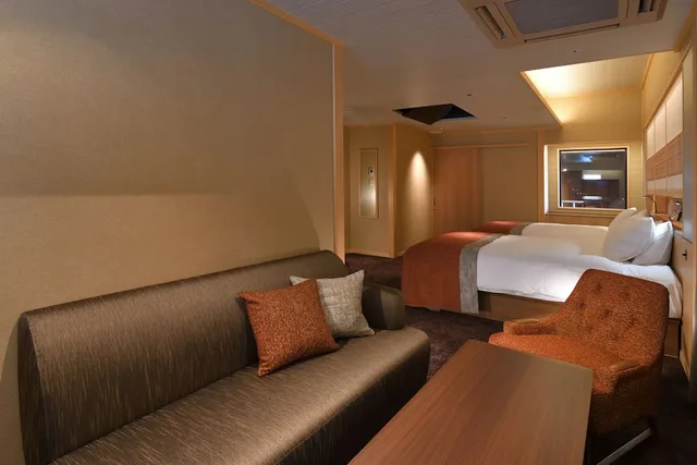 Junior Suite, 2 Double Beds, Outdoor Spring Bath، Yumotokan 1/1