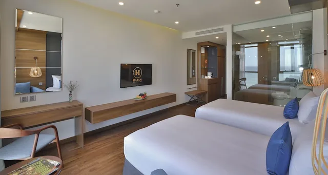 Deluxe, Twin Beds, Beach Front، Haian Beach Hotel And Spa 3/6