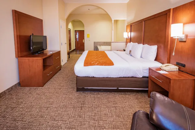 جناح بسرير كينج لذوي الإعاقة، Comfort Suites Houston near Medical Center- NRG Stadium 4/7