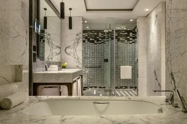 جناح بسريرين مزدوجين بغرفتي نوم، Le Royal Meridien Place Vendome Lusail 4/9