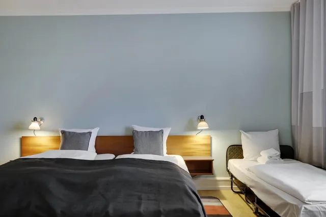 غرفة عائلية بسرير مزدوج، Hotel Svendborg 2/10