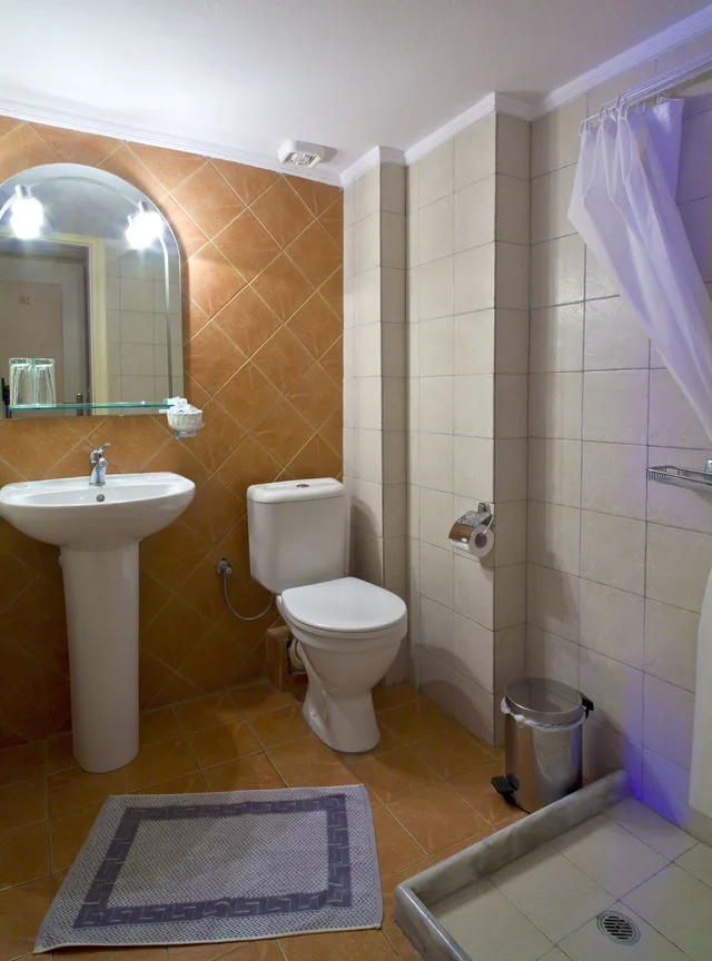 غرفة قياسية بسرير مزدوج بإطلالة على البحر، Anemomilos Hotel & Apartments 5/5