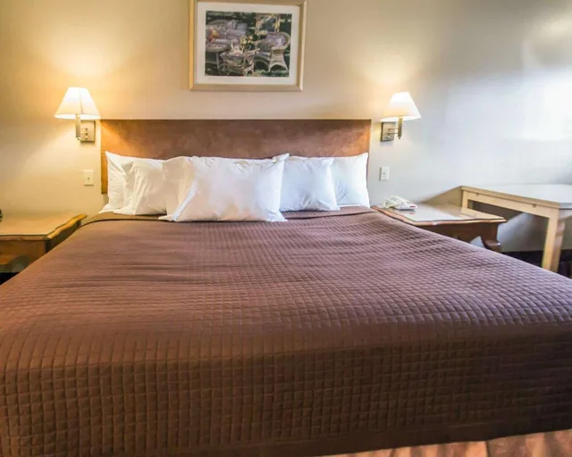 غرفة بسرير كينج للمدخنين لذوي الإعاقة، Rodeway Inn Apopka 4/5