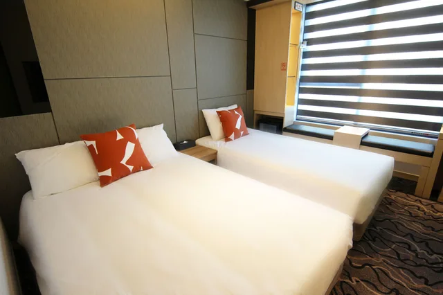 غرفة عائلية بسرير مزدوج وسرير فردي، Jeju Grace Hotel 2/5