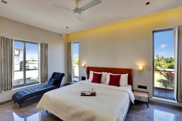 فيلا بسرير فردي بغرفتي نوم، Goverdhan Greens Resort Dwarka 2/7