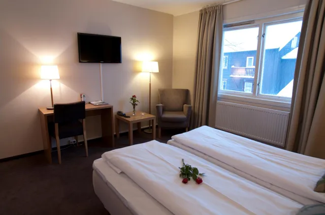 غرفة قياسية بسريرين منفصلين، Bergstadens Hotel 6/8