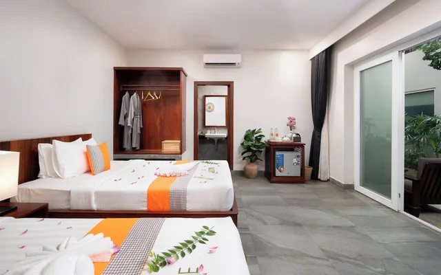 Studio, Twin Beds, Indra Angkor Residence 4/10
