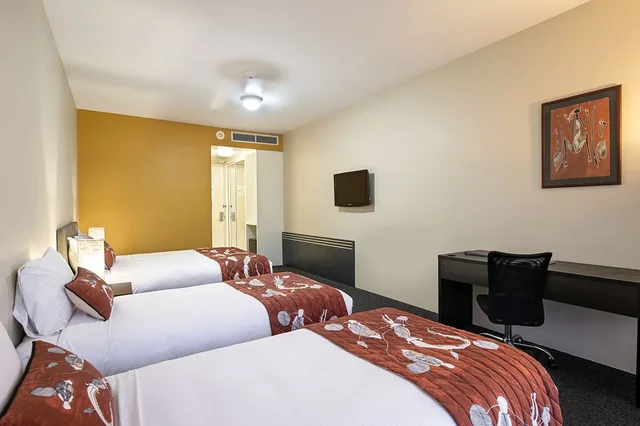 غرفة عائلية بسرير كوين وسريرين منفصلين، Kakadu Crocodile Hotel 4/10