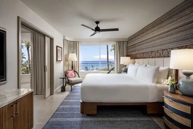 1 Bedroom, Signature, Top, Suite, King Bed, Ocean View, Two Story, Sofa، Fairmont Kea Lani Maui 2/3