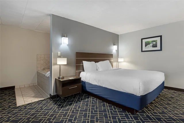 غرفة بسرير كينج مع أريكة، Best Western Hunt's Landing Hotel Matamoras/Milford 1/9