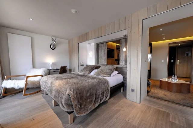 جناح بإطلالة على الجبل، Hôtel Tsanteleina 3/7