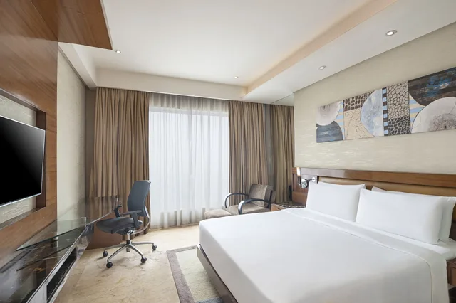 غرفة بزنس بسرير كينج، Radisson Blu Hotel Kaushambi Delhi Ncr 3/9
