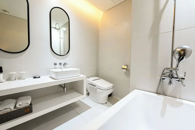 غرفة سوبيريور عائلية بسرير مزدوج وسرير فردي، Hotel The Designers LYJ Gangnam Premier 3/4