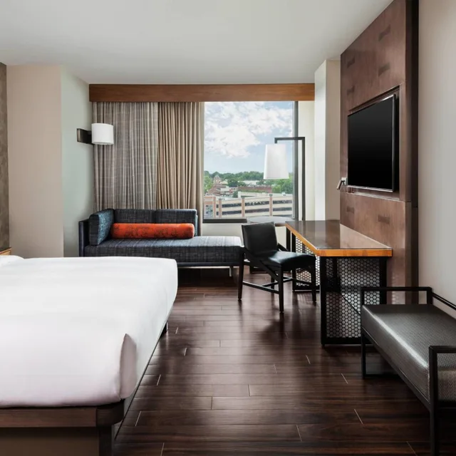 Deluxe, King Bed, City View, Lancaster Marriott at Penn Square 3/10