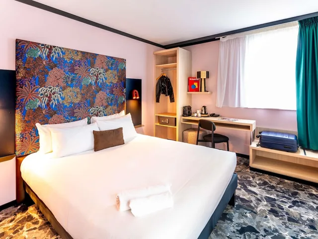 غرفة كومفورت بسرير مزدوج، ibis Styles Dijon Nord Valmy 1/5