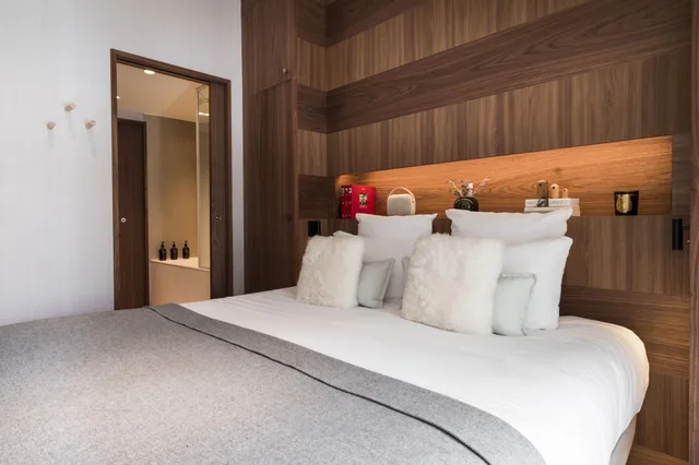 غرفة مفردة بسرير كوين، Coeur De Megeve 2/4