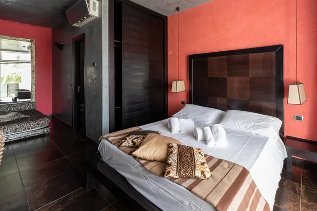 غرفة بسرير مزدوج بشرفة، Resort Baia Dei Turchi 10/10