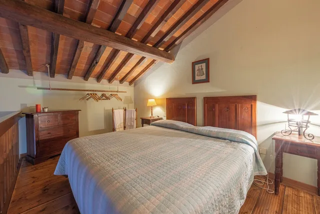 شقة بسريرين كوين بإطلالة على الحديقة بغرفتي نوم، Agriturismo I Bonsi 3/8