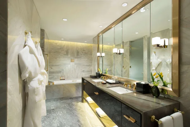 جناح عائلي ديلوكس بسرير كينج وسرير فردي، Waldorf Astoria Beijing 6/8