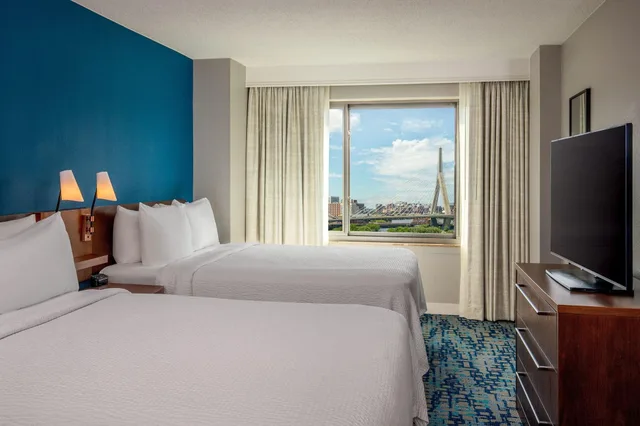 جناح بسريرين مزدوجين، Residence Inn Boston Harbor On Tudor Wharf 1/9