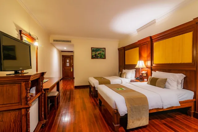 غرفة سوبيريور عائلية بسرير مزدوج وسريرين منفصلين بإطلالة على المدينة، Empress Residence Resort And Spa 3/10