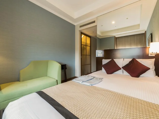 غرفة صغيرة مزدوجة، Hotel Trusty Tokyo Bayside 1/2