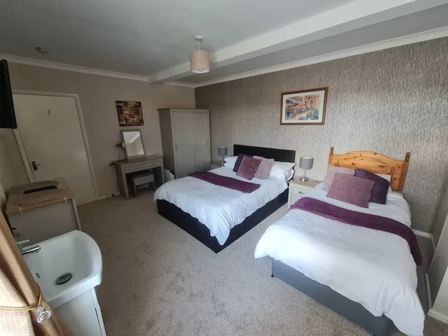 شقة بسرير مزدوج وسريرين منفصلين بغرفتي نوم، Parterre Holiday Apartments 4/6
