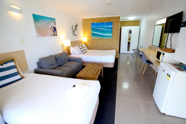 غرفة ديلوكس بسريرين منفصلين، Tweed Harbour Motor Inn 1/1