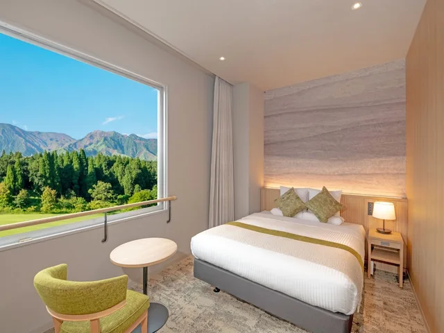 Room, Queen Bed, Private Bathroom, Kamenoi Hotel Aso 2/2