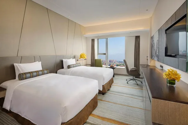 غرفة ديلوكس بسرير مزدوج، Radisson Blu Shanghai Pudong Jinqiao 2/4