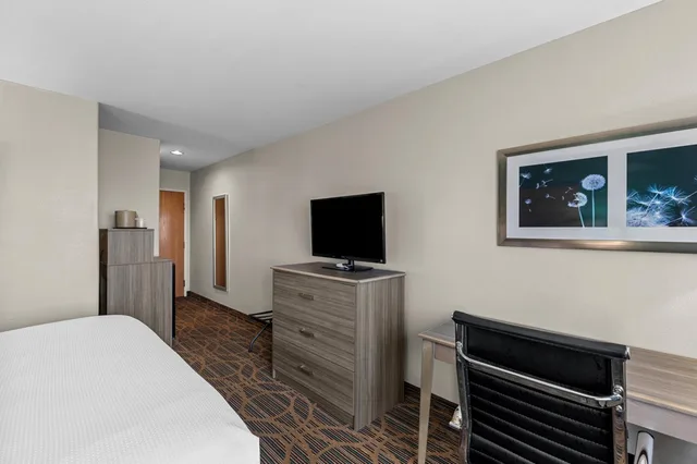 غرفة بسرير كينج بحوض استحمام لذوي الإعاقة، Best Western Presidential Hotel & Suites 5/5