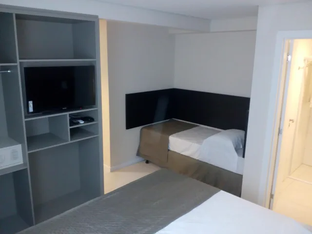 استوديو بسرير مزدوج وسرير فردي بشرفة، Belluno Apart Hotel 2/3