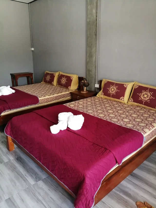 غرفة عائلية رباعية بسريرين كوين، Yotin Guest House 1/1