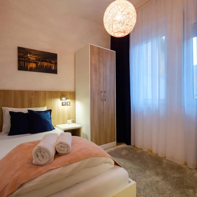 غرفة مفردة بشرفة، Airport Garni Hotel Belgrade 2/5