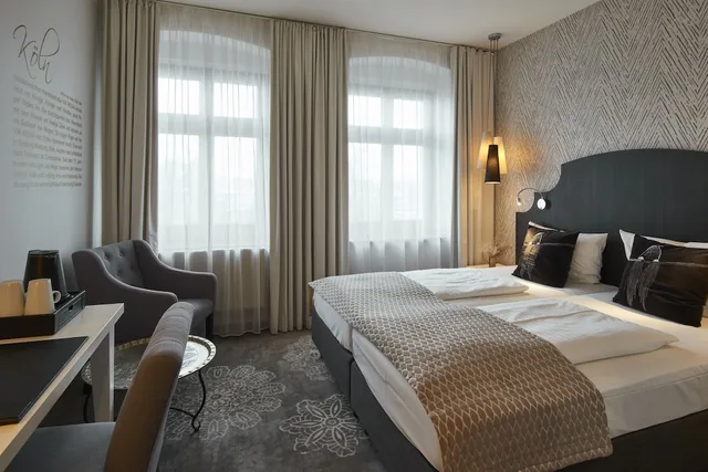 غرفة بسريرين منفصلين، Hotel Via Regia Vias Hotels 2/2