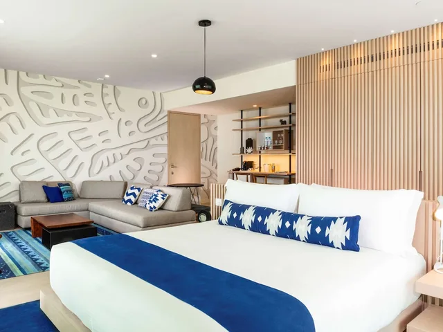1 Bedroom, Premier, Suite, King Bed, Ocean Front، SLS Cancun 2/10