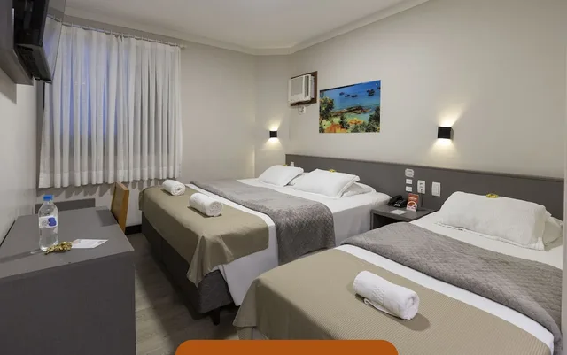 غرفة ديلوكس ثلاثية، Camboriu Praia Hotel 7/10